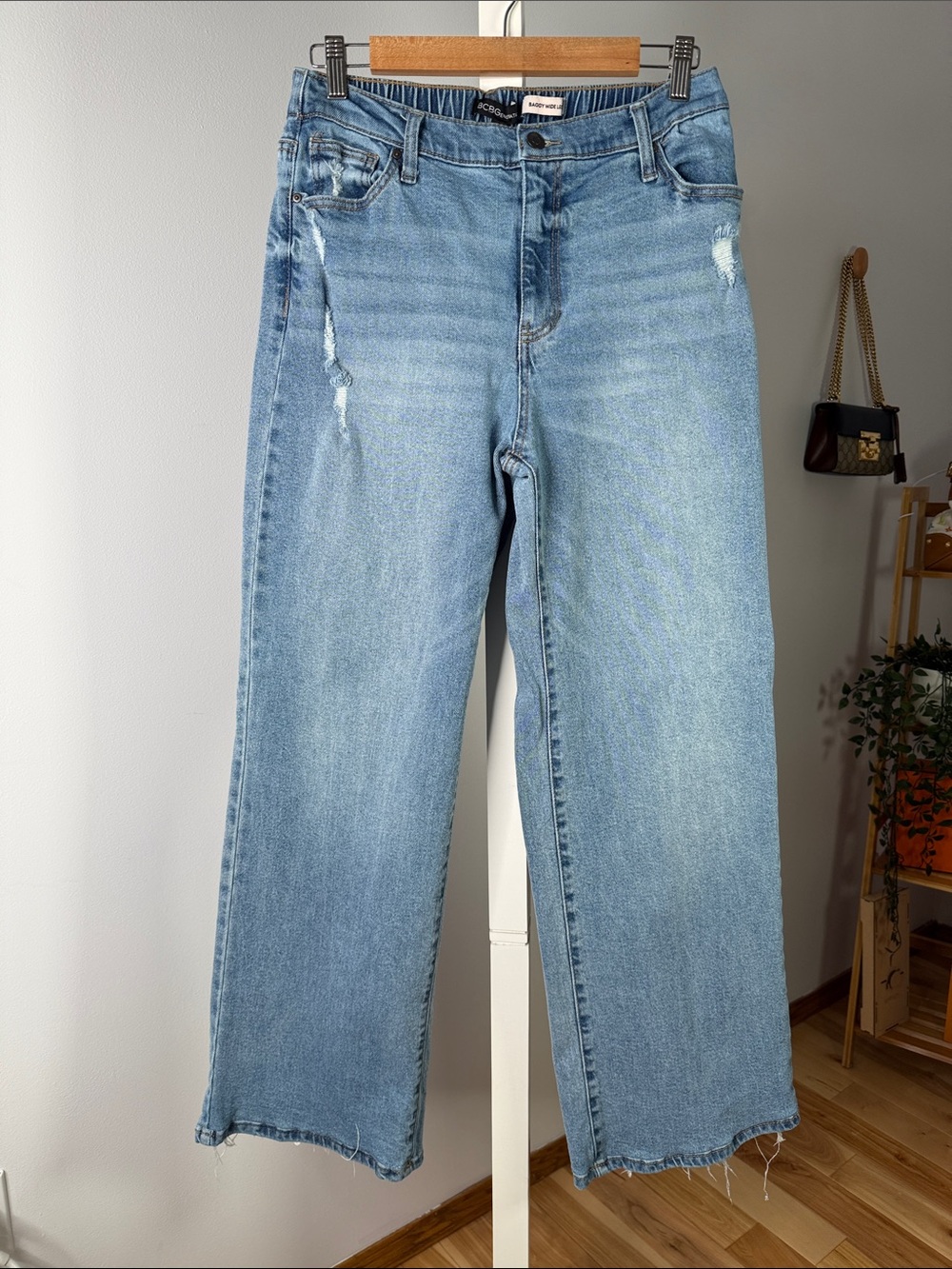 Light Blue Straight-Leg women’s Jeans by Unknown Brand - Casual Everyday Denim